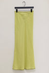 BASERANGE tight skirt SKDY-SL-SP24 green and yellow (SKDY-SL-000)